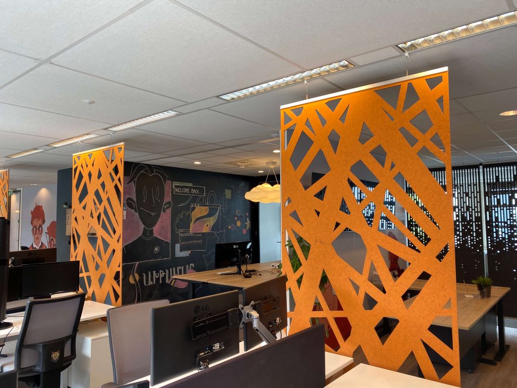 Akoestische hangpanelen