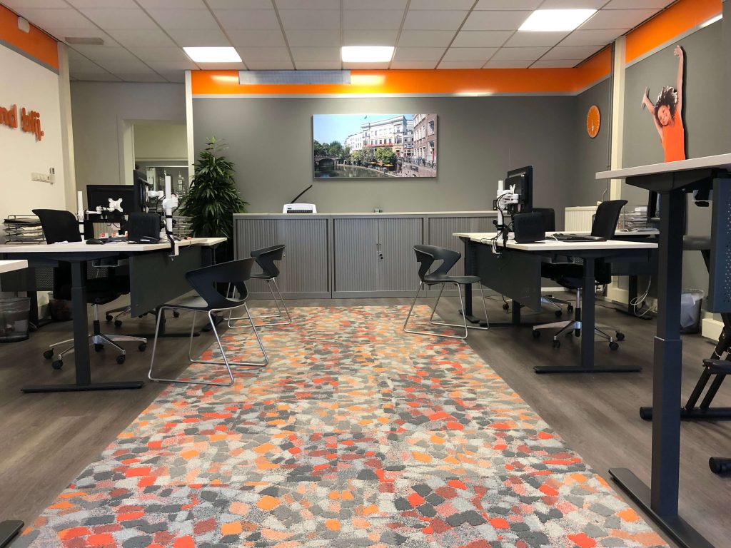 Nieuwe kantoorinrichting UBN Utrecht