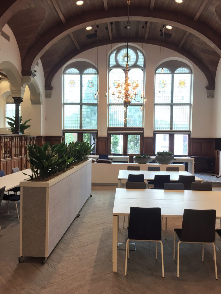 Raadzaal Gemeente Zeist Akoestische plantenbakken