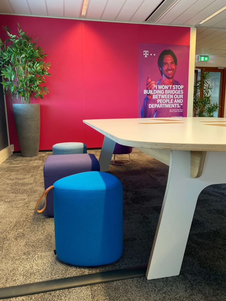 T-Mobile grote blogtafel
