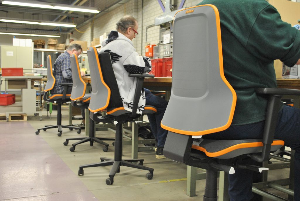 Industriestoelen Neon Bimos Interstuhl