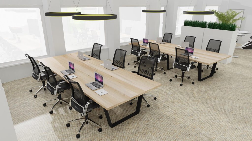 Interieur ontwerp kantoor