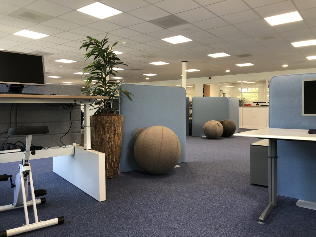 Fietsstoel en zitballen