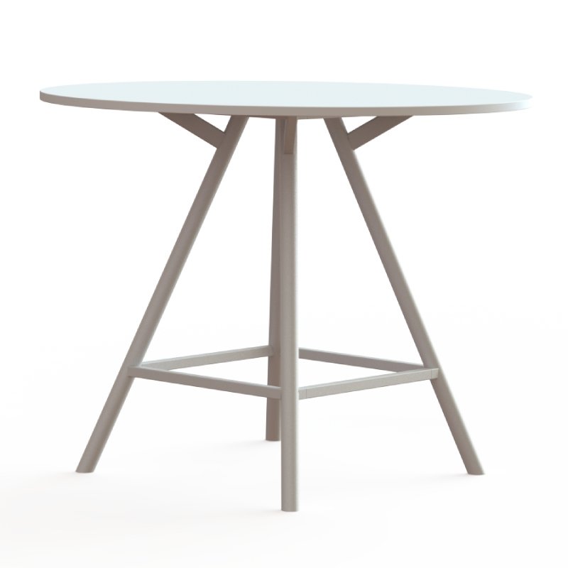 Tafel Bridge rond 110 cm hoog