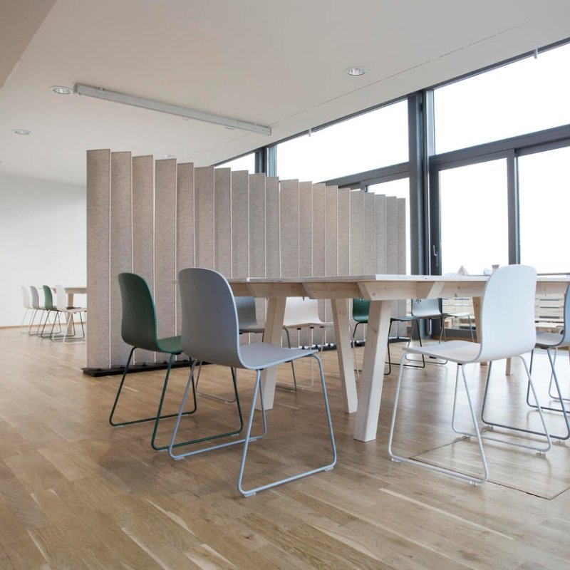 akoestische roomdivider buzziblinds