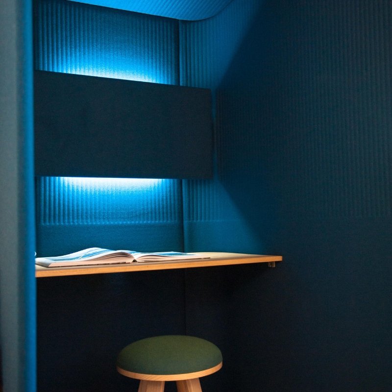 luxe stiltewerkplek