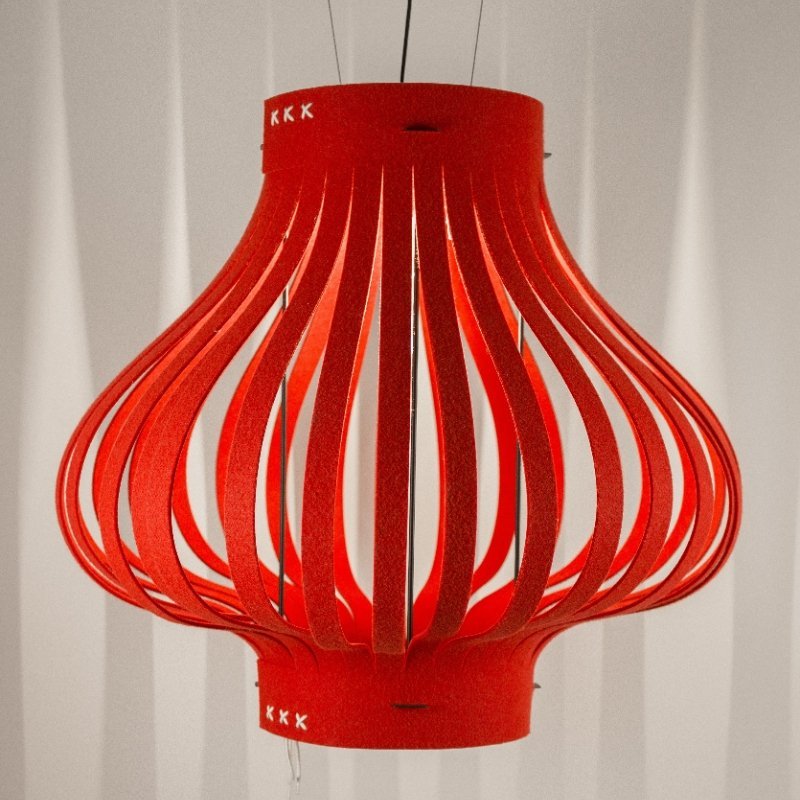 Akoestische lamp BuzziLight Mono
