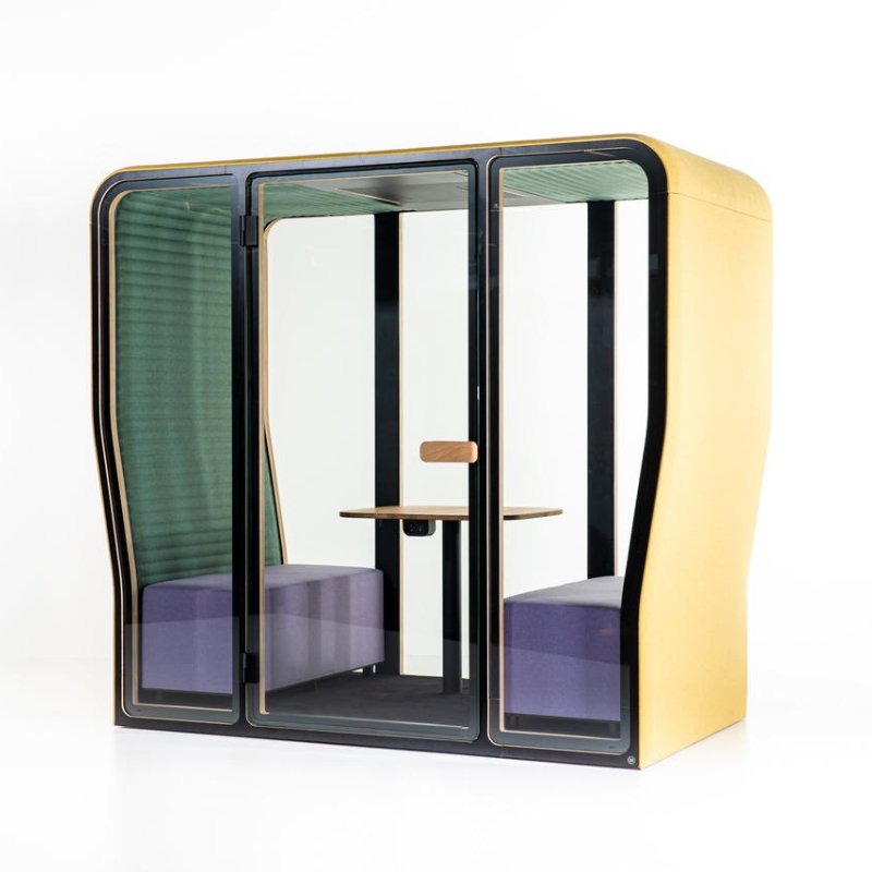 Glazen vergaderruimte BuzziNest Pod