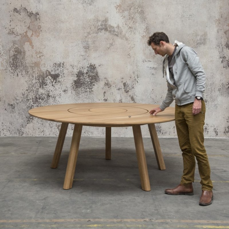 buzzispace buzzipicnic houten vergadertafel