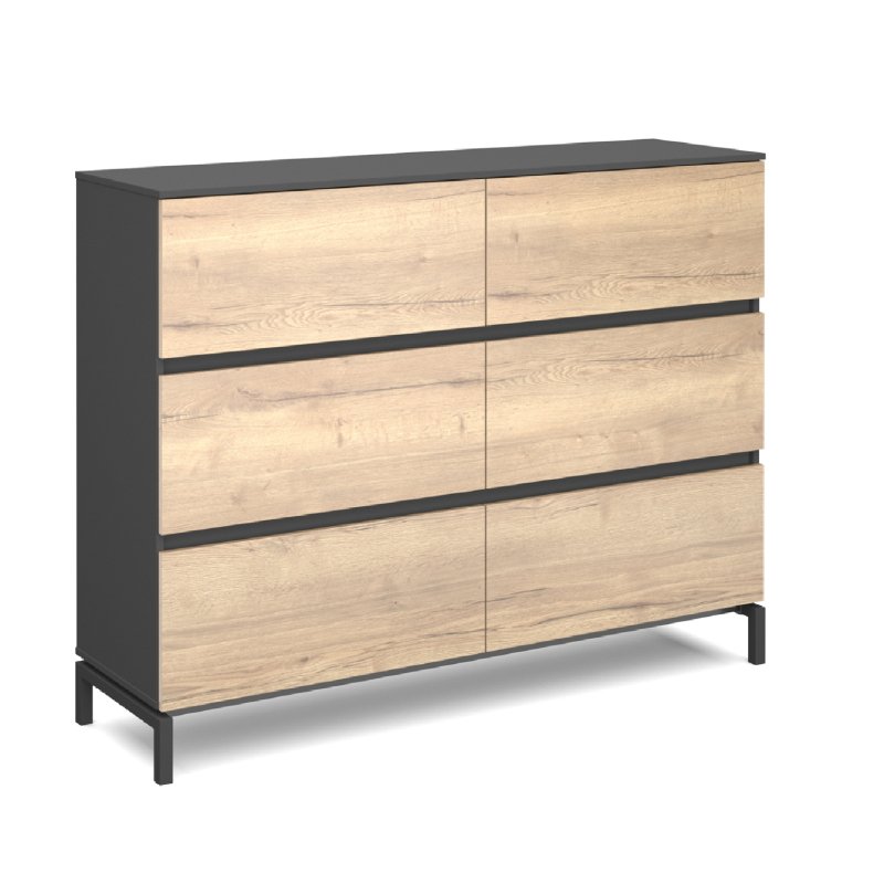 Dressoirkast Cube 155 cm hoog