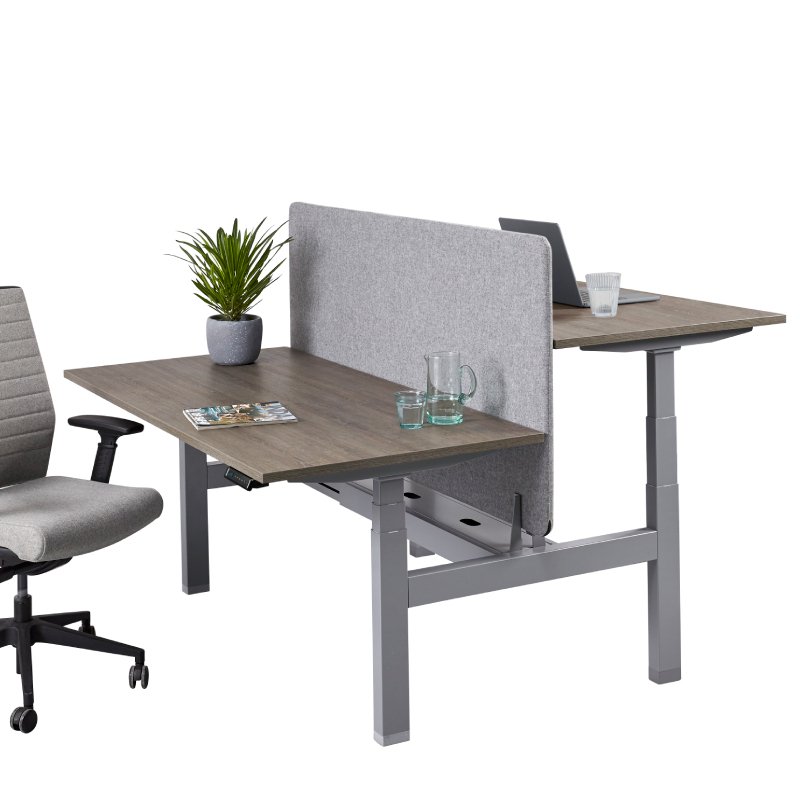 Elektrisch zit-sta duo bureau XFB3 - Afbeelding 6