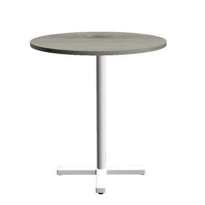 kolomtafel met smalle kolompoot