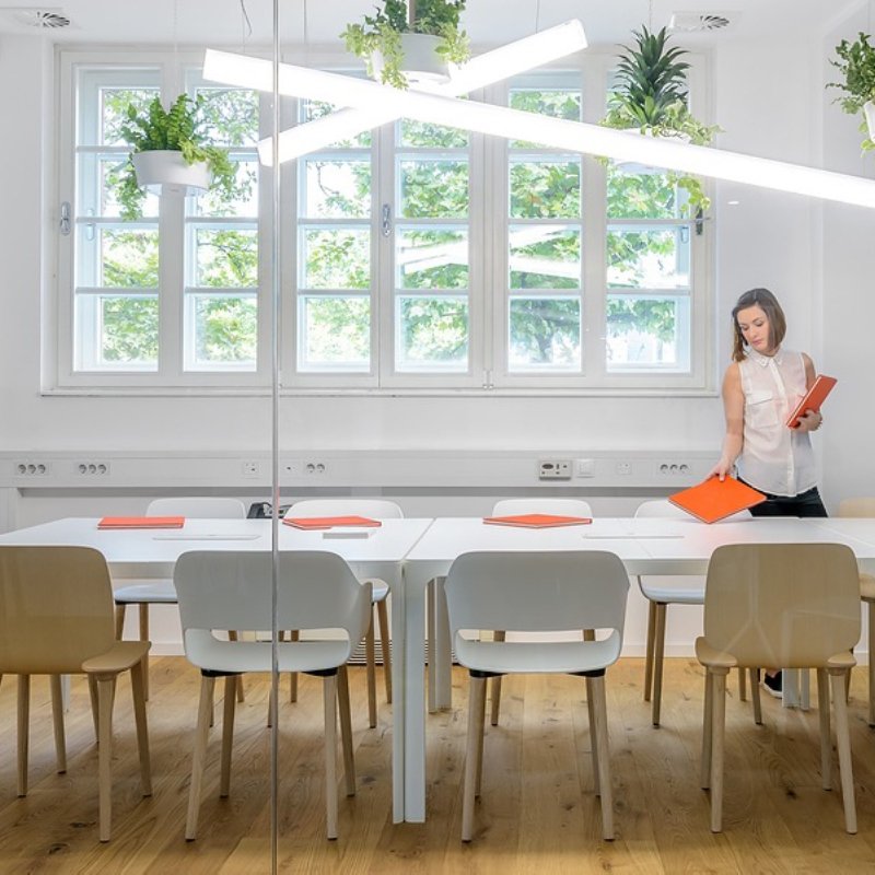 Kunststof vergaderstoelen