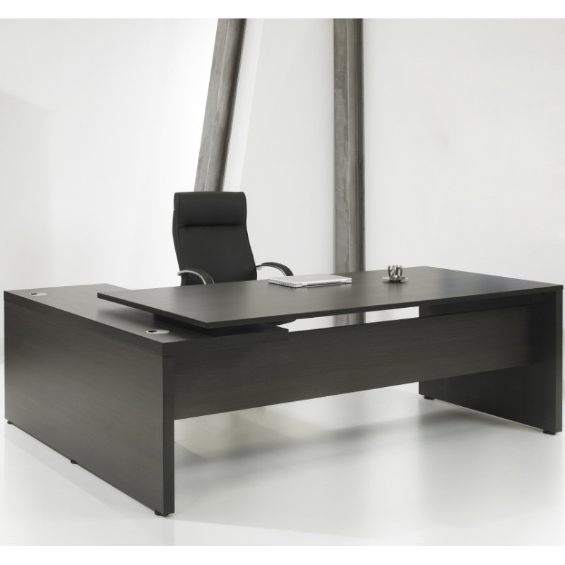 Directiebureau Manager L-vorm + Ladenblok 230cm