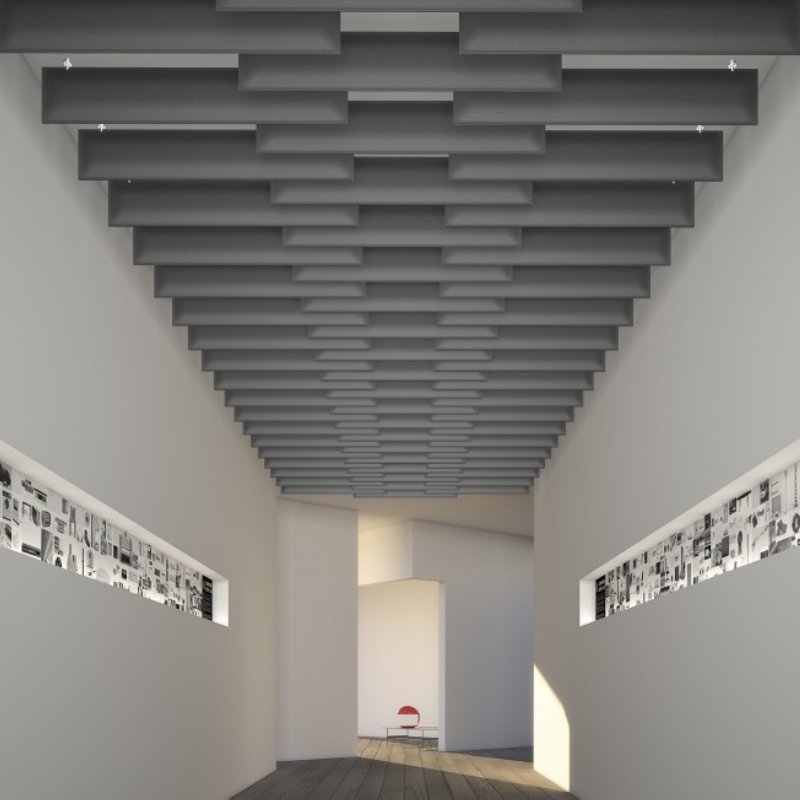 Akoestisch plafondeiland Baffle