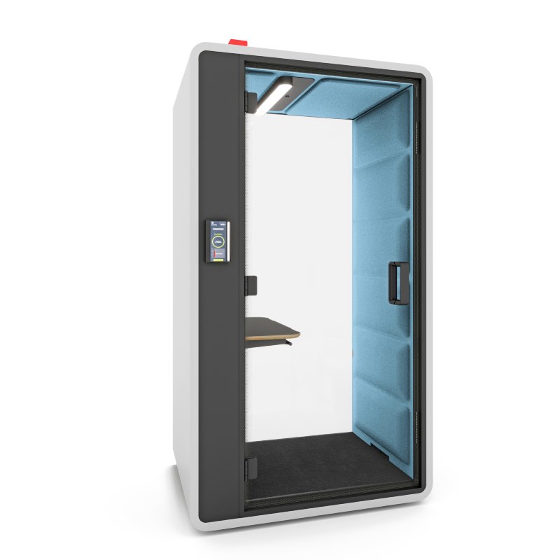 Akoestische cabine HushFree S blauw