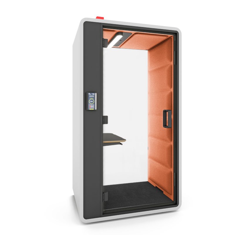 Akoestische cabine HushFree S oranje