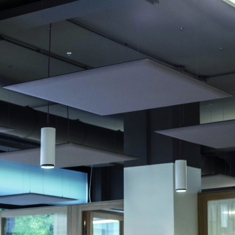 Akoestische oplossing plafond