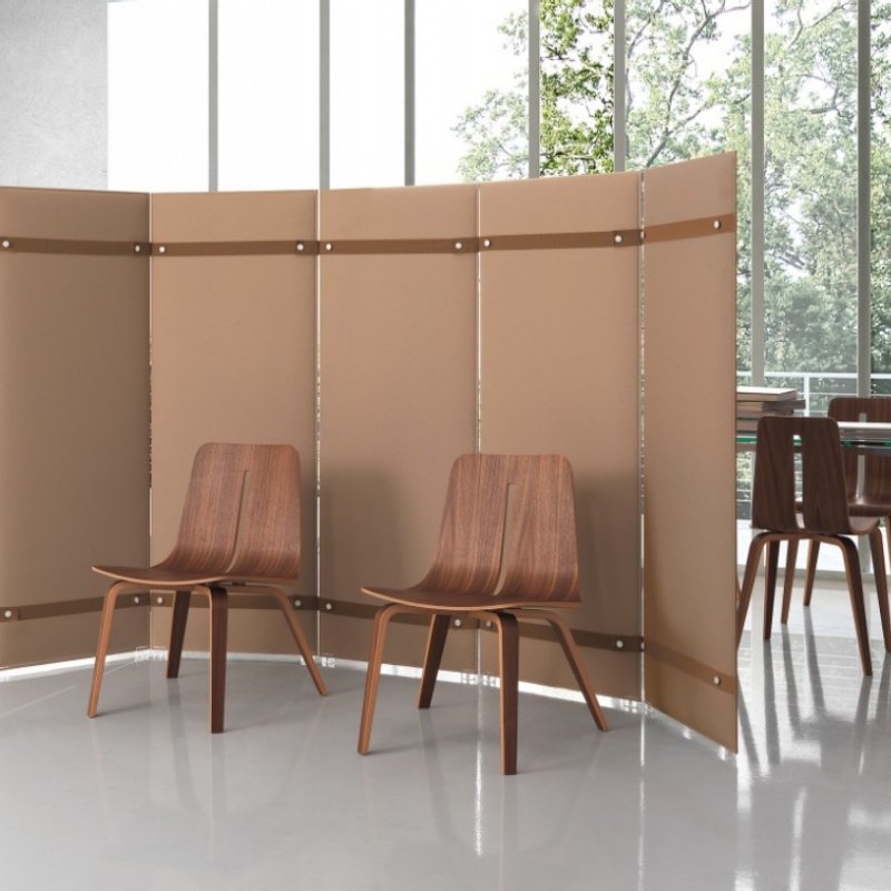 Akoestische roomdividers pli