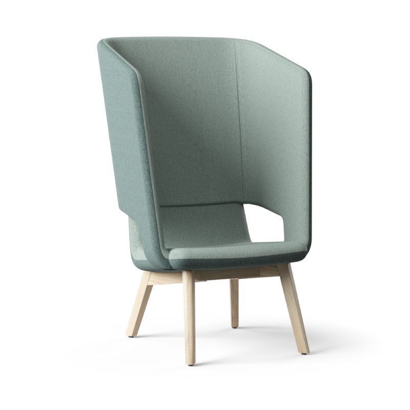 Akoestische stoel Twist&Sit 4-poot