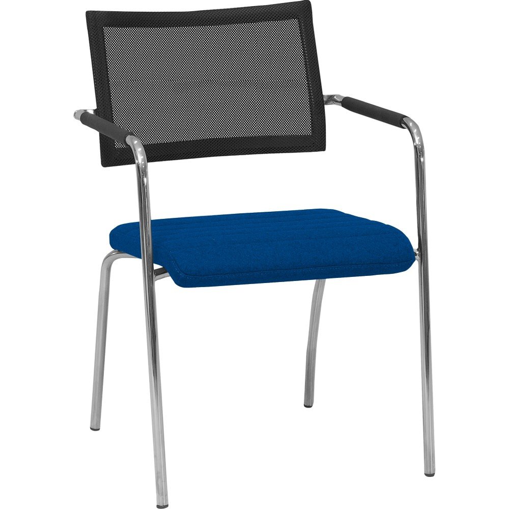 Kantoorstoel Alfa blauw