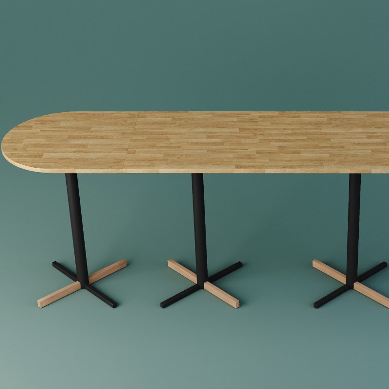 Hoge kantinetafel cross