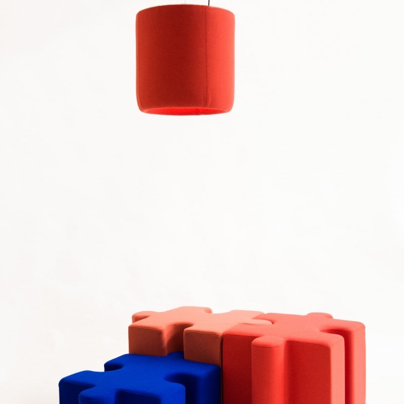 buzzispace buzziprop geluidsabsorberende lamp