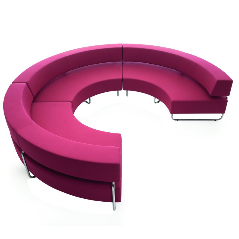 Modulaire Bank Loca Gebogen