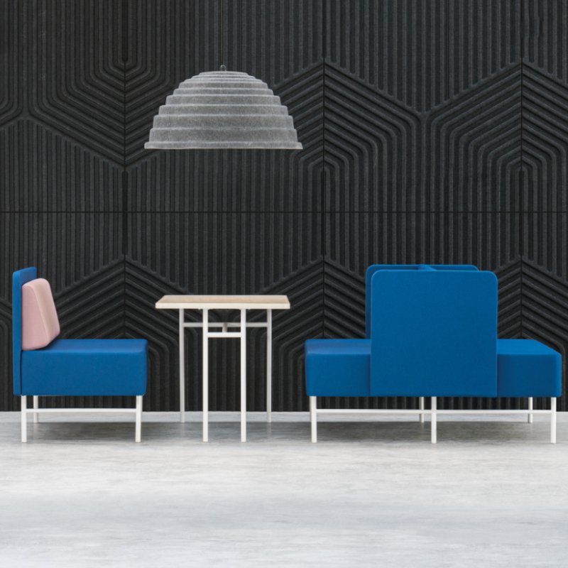 Multi high bench dubbele bank
