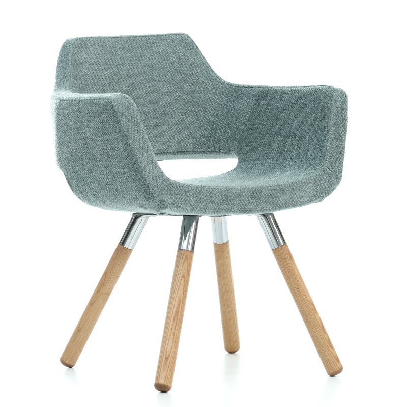 Fauteuil Nano 4-poot Hout