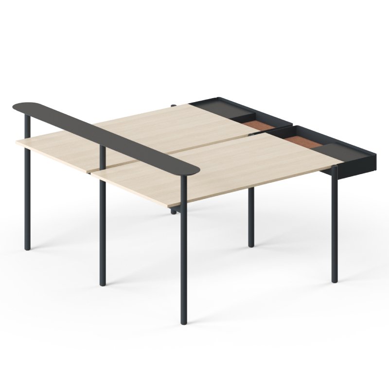 Zedo duo bureausysteem DXK006