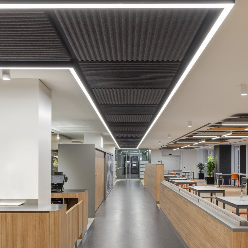 Geluiddempende panelen plafond Feltouch