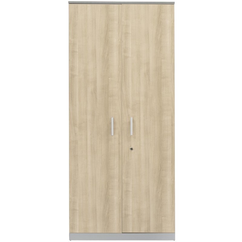 Hoge houten kantoorkast 200 cm