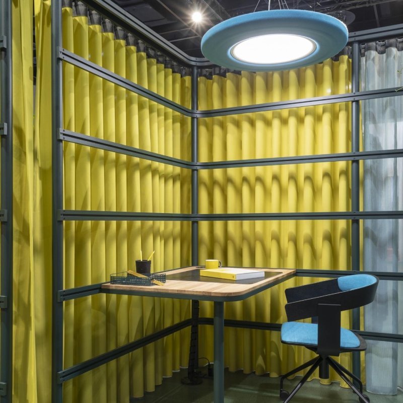 Hanglamp boven bureau