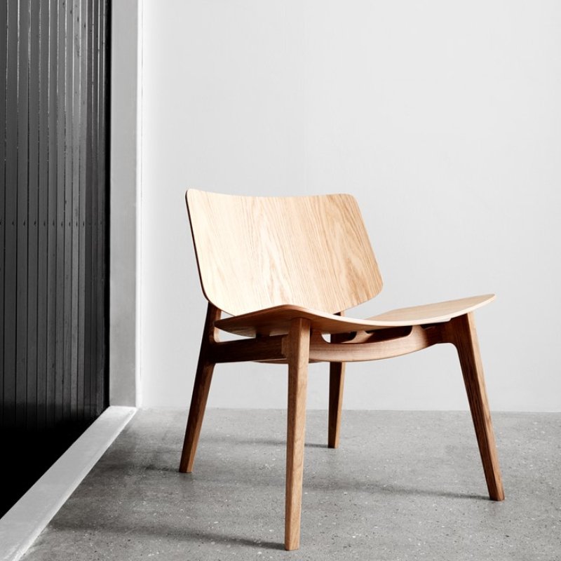 Houten loungestoel Freya 4731
