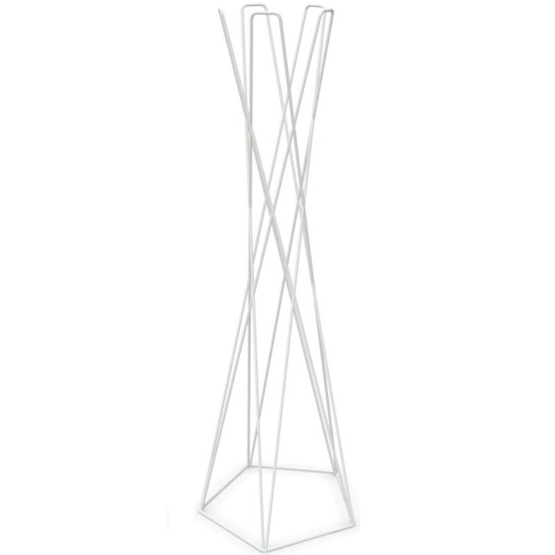 kapstok basket wit