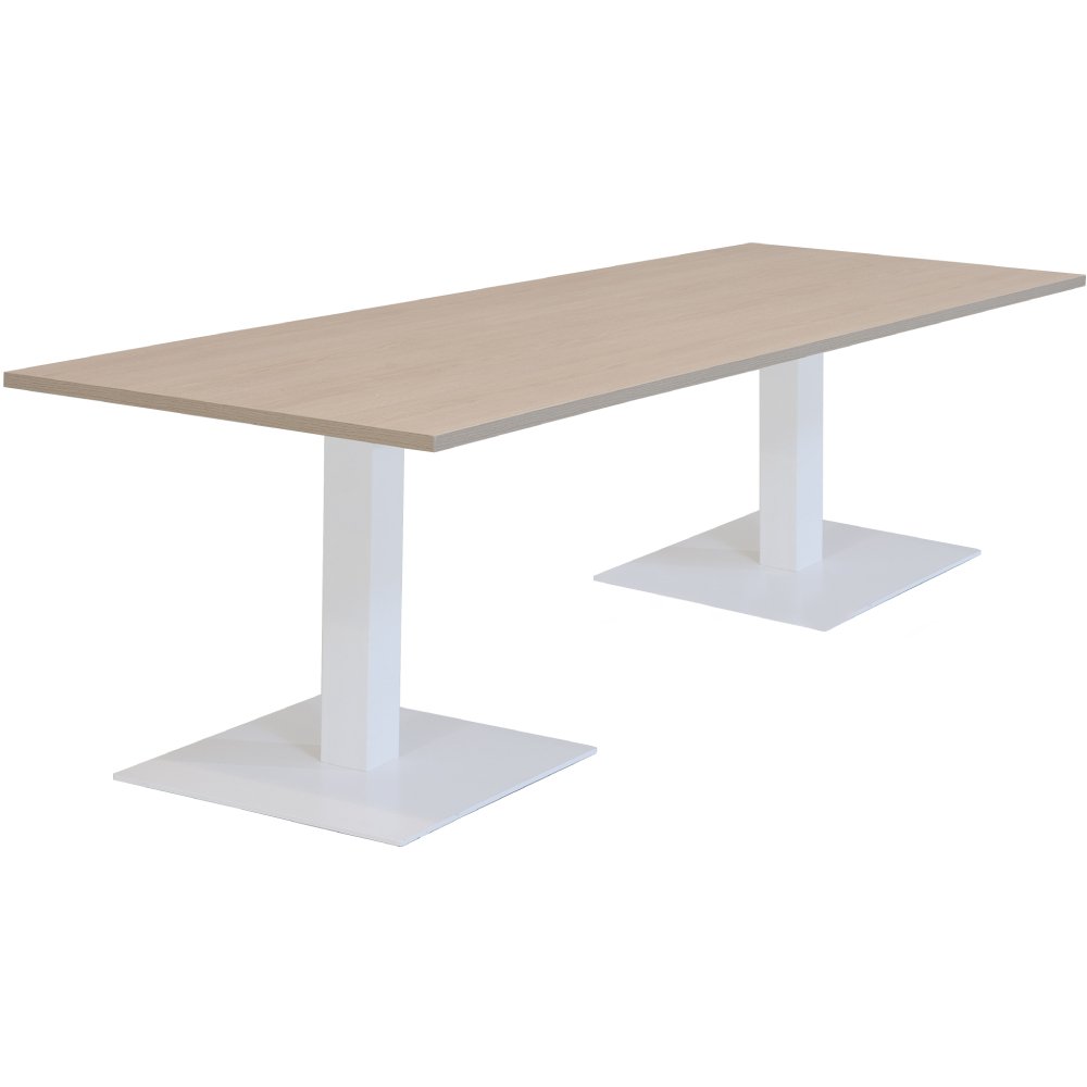 Kolomtafel met 2 vierkante of ronde voeten