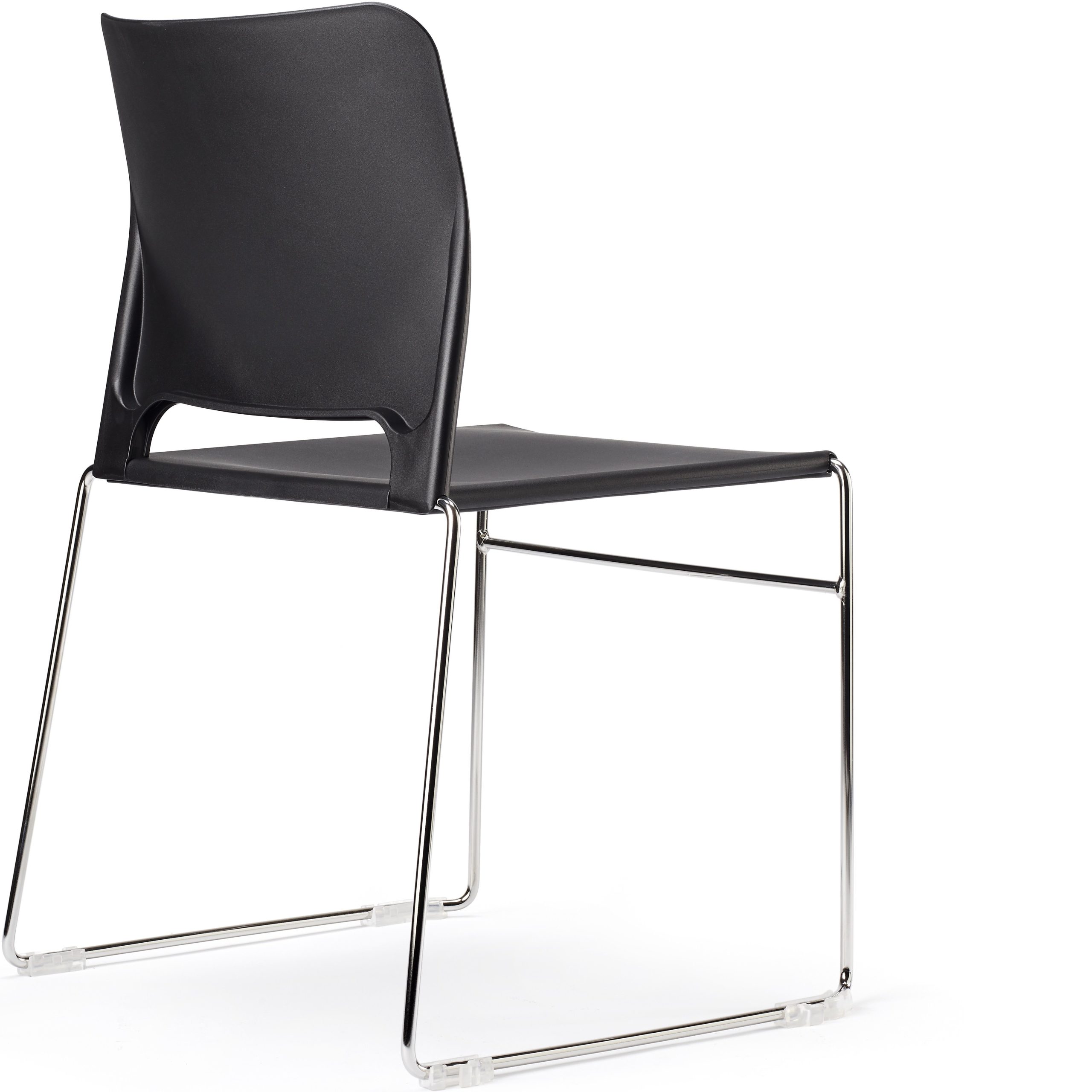 Zwarte kerkstoelen