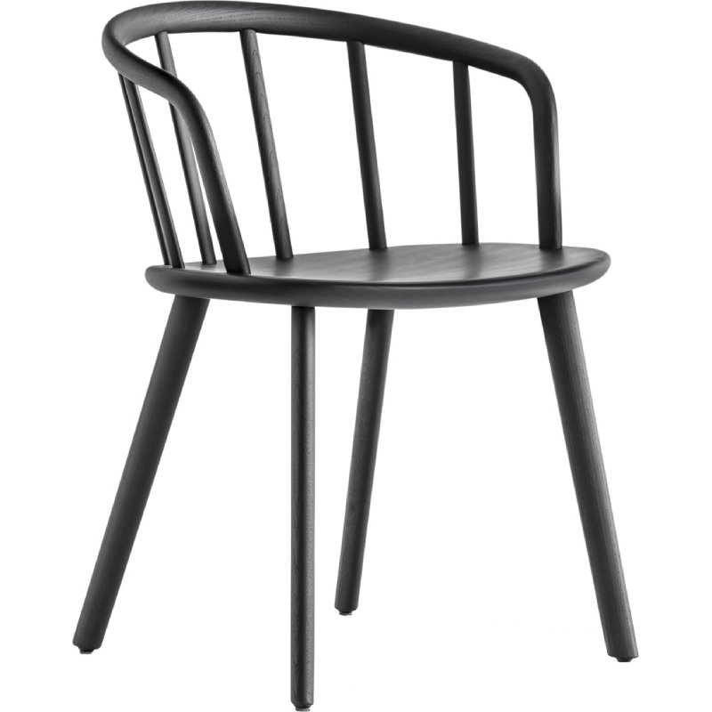 Houten armstoel Nym