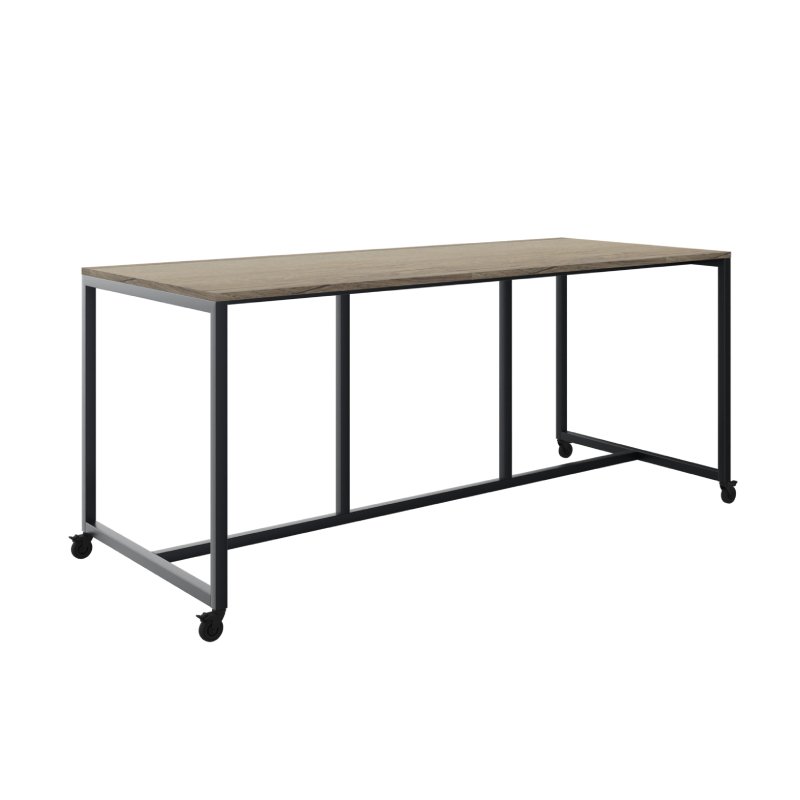 Tafel Move op wielen 110cm hoog
