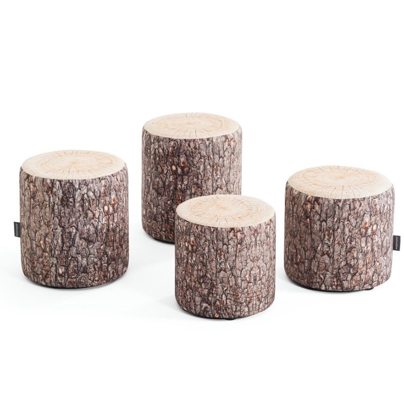 Hocker rond Boomstam