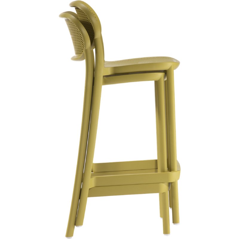 stapelbare terras barstoelen