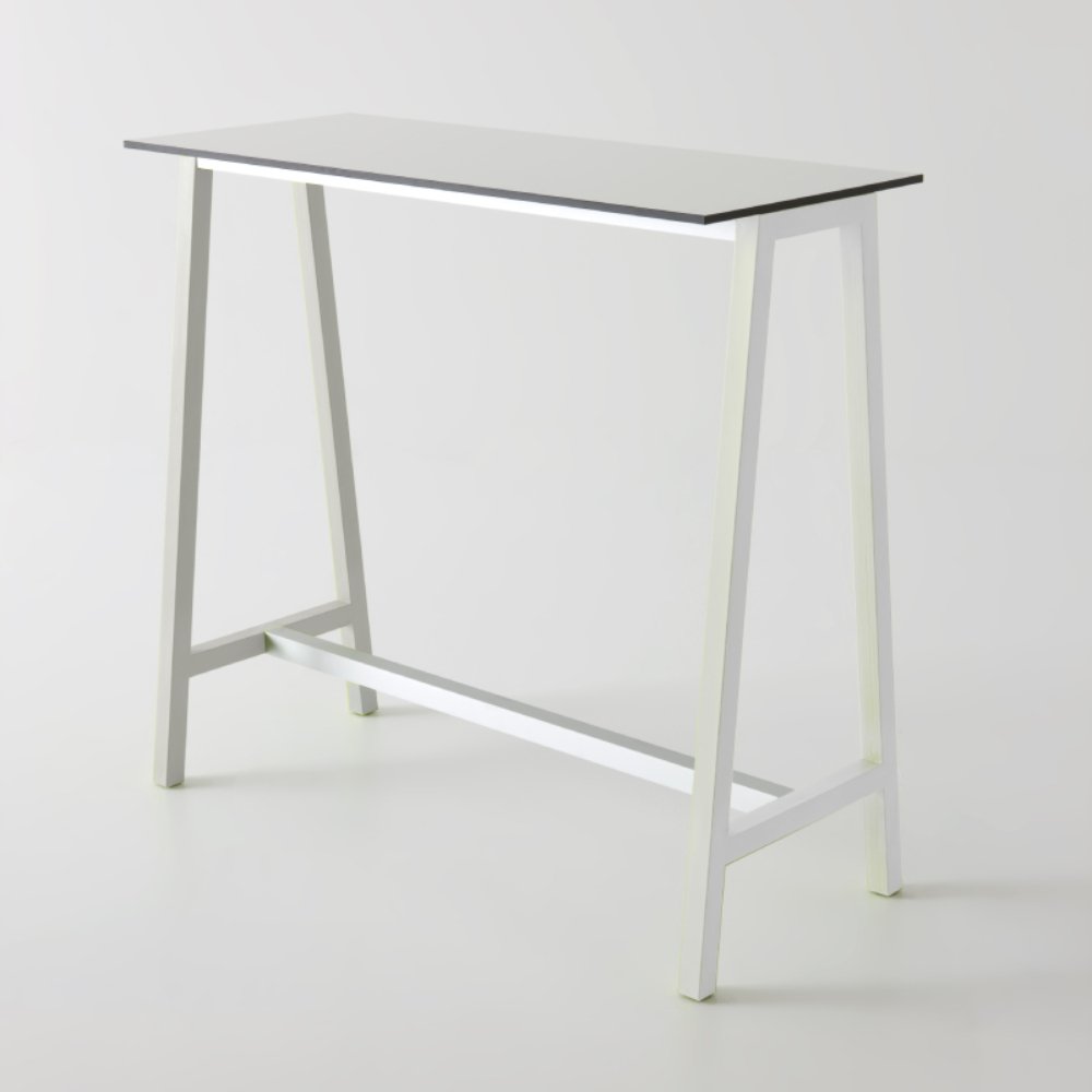 Hoge tafel wit