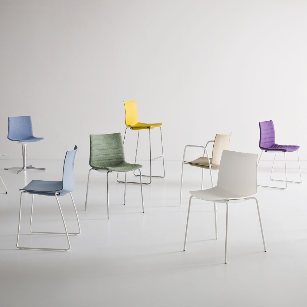Kunststof kantinestoelen kopen voor kantoor
