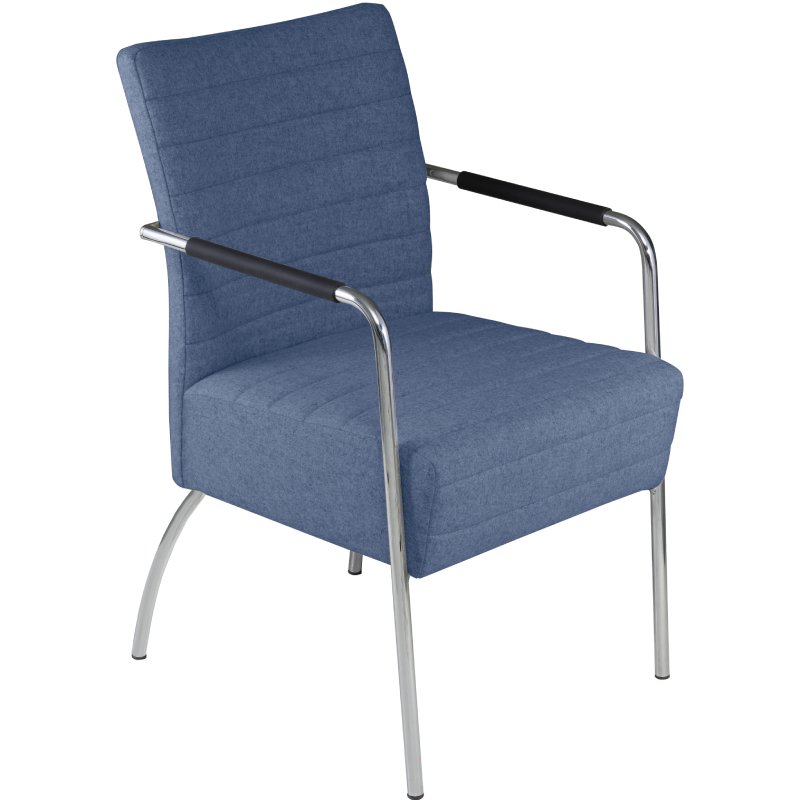 Vergaderstoel Alfa Plus 4-poots frame