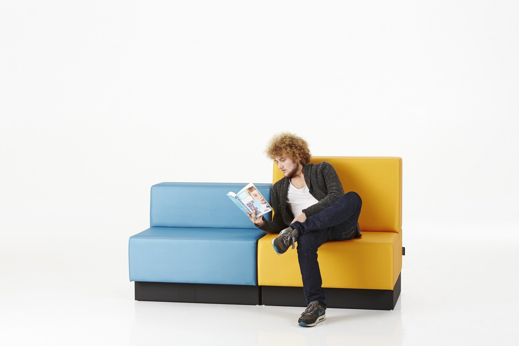 Bankstel leer - sofa - ADX