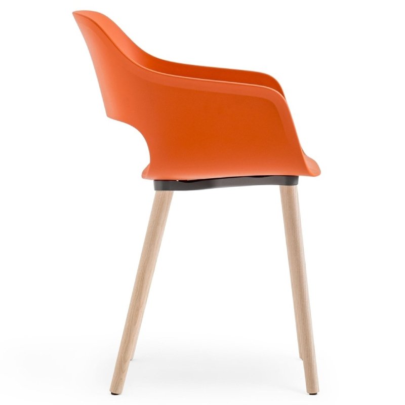 Oranje kantinestoel