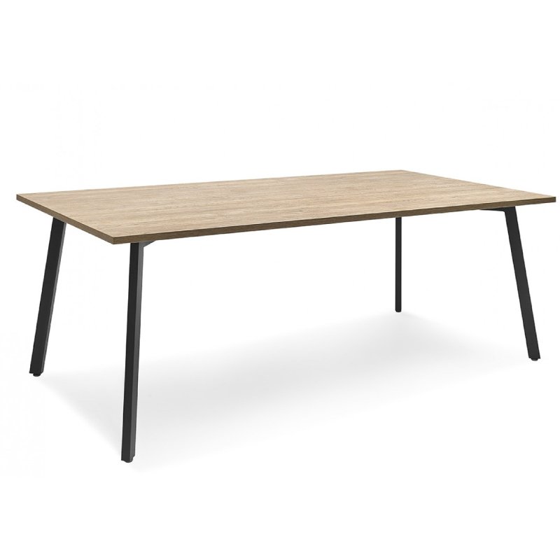 Rechthoekige tafel hout