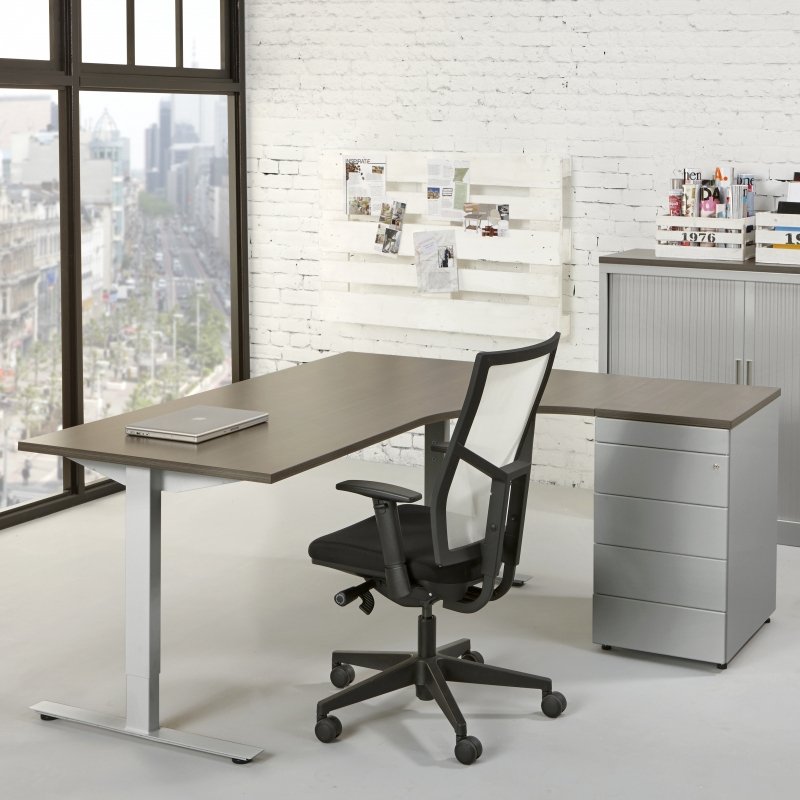 Hoekbureau met wing