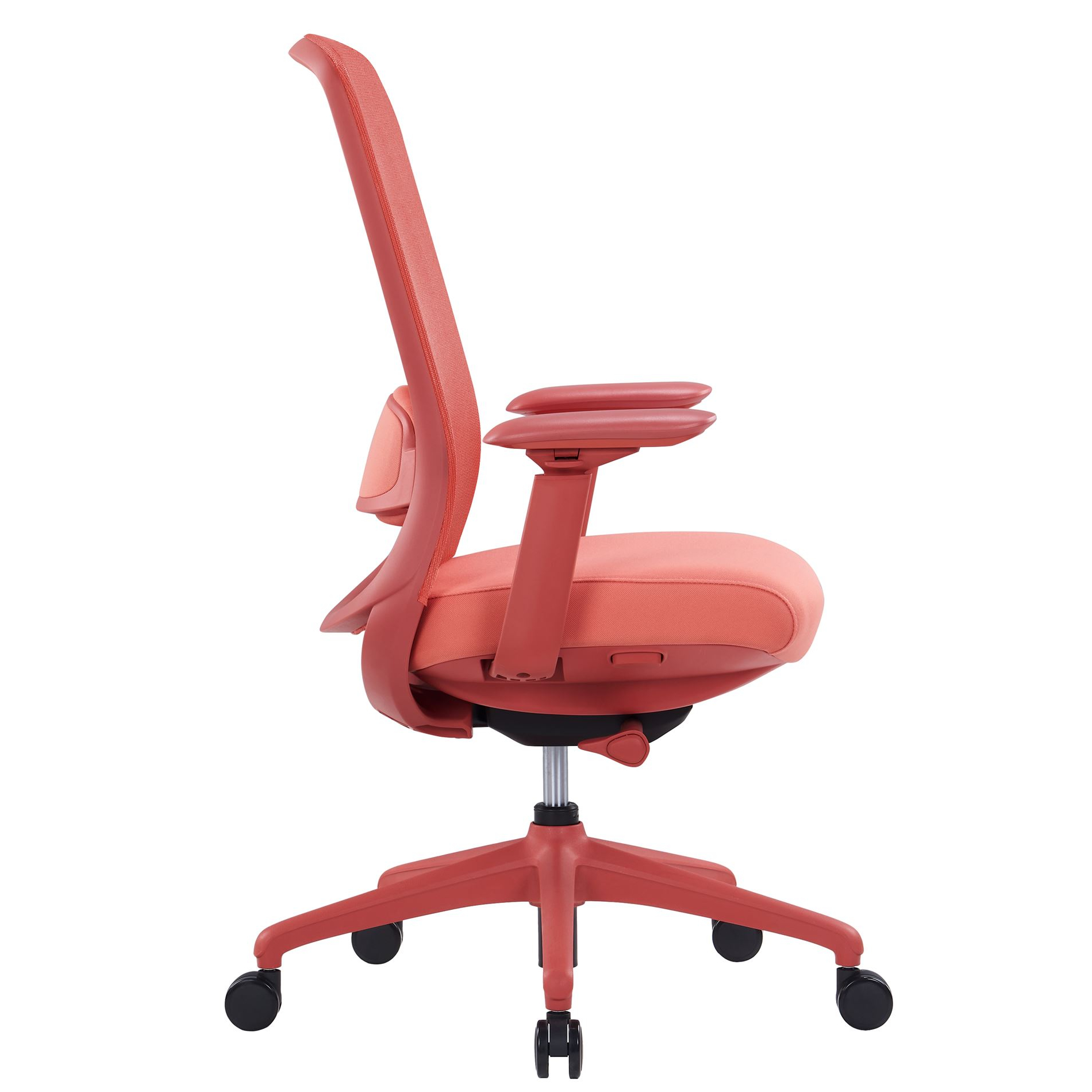 Bureaustoel Comfort rood - Afbeelding 4